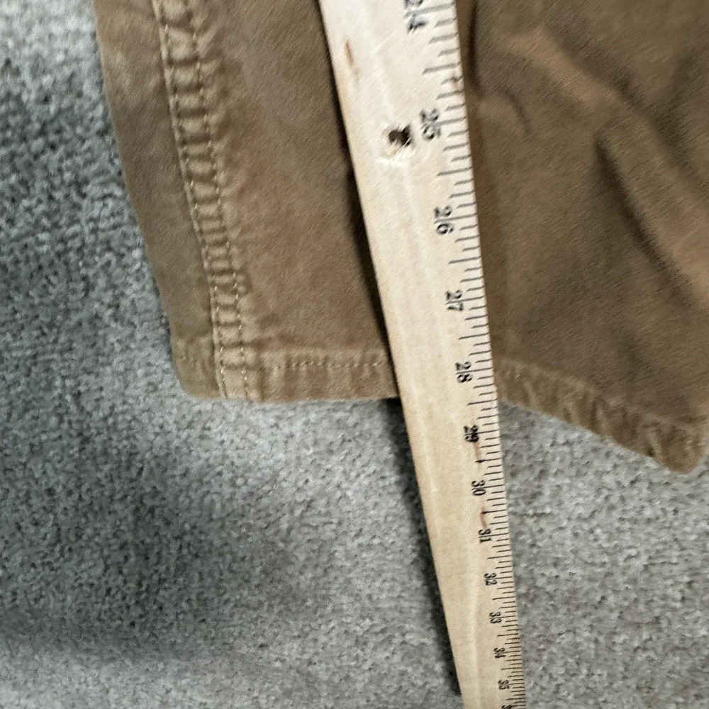 Banana Republic‎ Traveler Jeans Mens 30x28 Brown Slim Tapered Stretch Denim